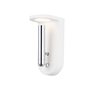 Et2 Beacon 1-Light 5" Wide White / Polished Chrome Wall Sconce E25015-WTPC
